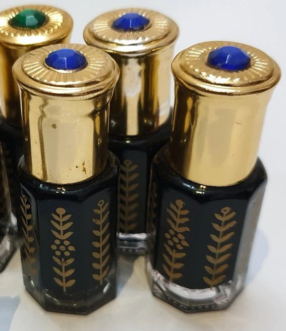 Black Musk Tahara 6ml perfume oil Thick Strong Aroma مسك طهارة اسود Choose QTY