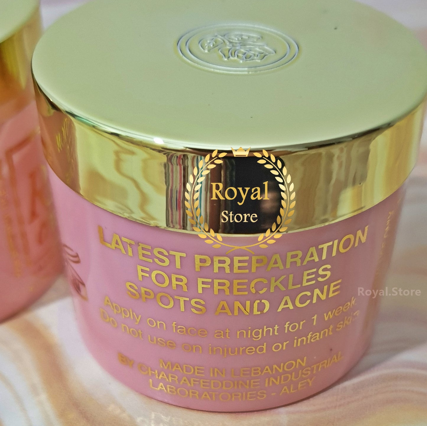 1x Rose cream 25g + 1x Minerva Cream 30ml كريم منيرفا وكريم روز