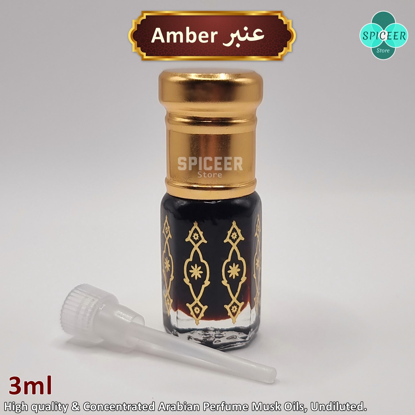 1x High Quality & Concentrated Arabian Perfumes Musk 3ml ( OFFEER ) Oud Amber Tahara Powder Black Vanilla Strawberry oils