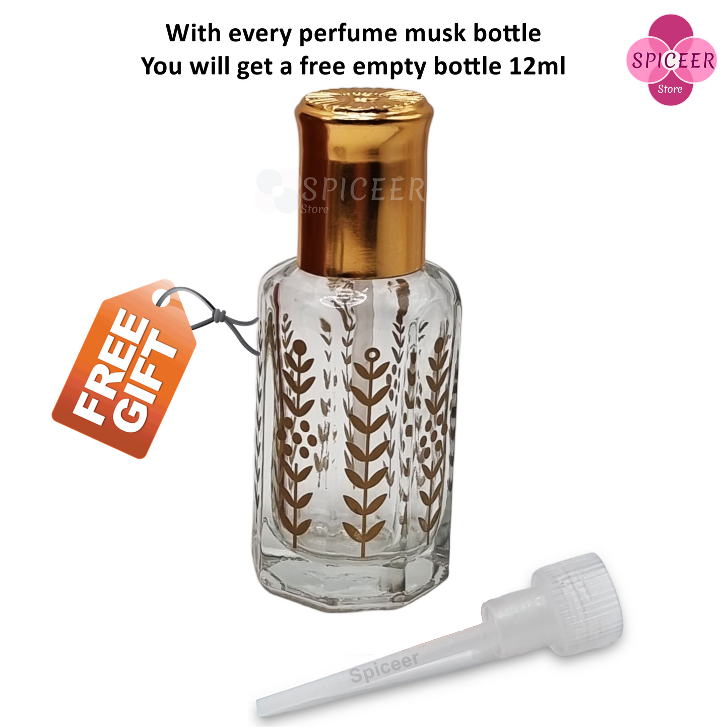 Black Musk 100gram + Gift " Arabic Perfume Oil High Quality مسك اسود BUY 2 GET 1 FREE