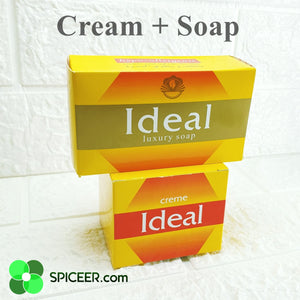 Original Ideal Cream 30ml + Soap 125g Beauty أيديال صابون وكريم