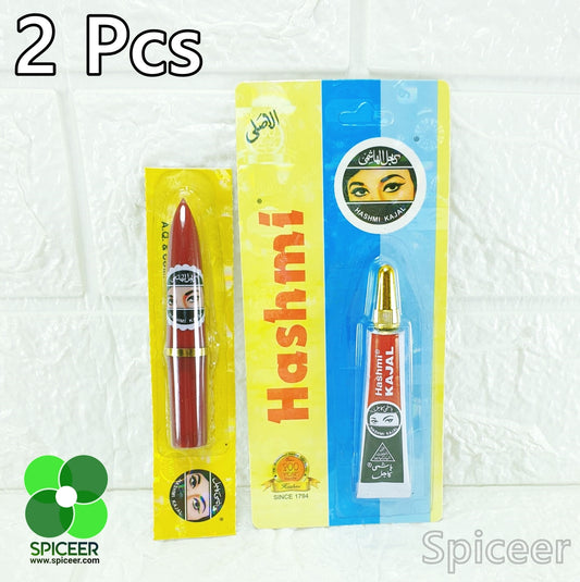 2× Pcs hashmi Eyeliner ( Black ) Kohla كحلة هاشمي