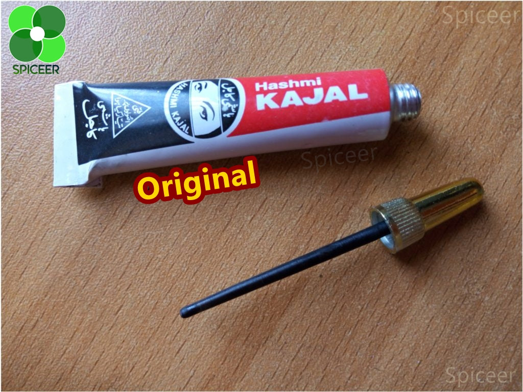 Hashmi Black Eyeliner kajal Tube كحلة هاشمي - BUY 2 & GET 1 FREE