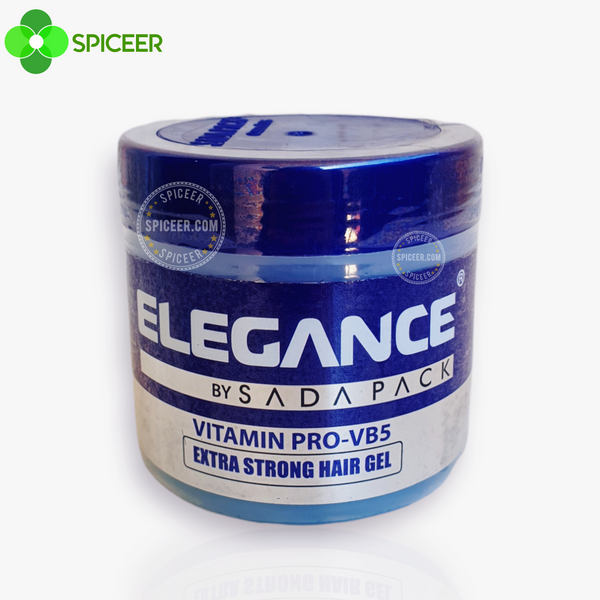 Elegance Extra Strong Hold Hair Styling Gel 250ml Vitamins Pro-VB5 Protection جل اليجانس