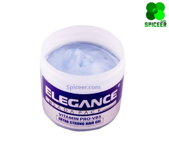 Elegance Extra Strong Hold Hair Styling Gel 250ml Vitamins Pro-VB5 Protection جل اليجانس