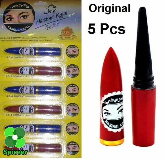5× Pcs hashmi Eyeliner ( Black ) Kohla كحلة هاشمي